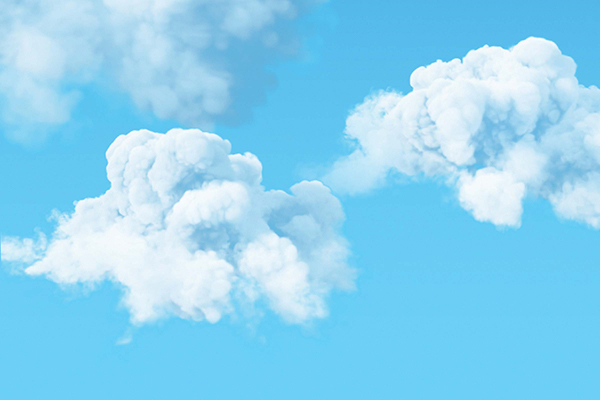 Illustration of clouds